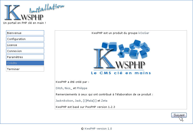 Cr�dits
