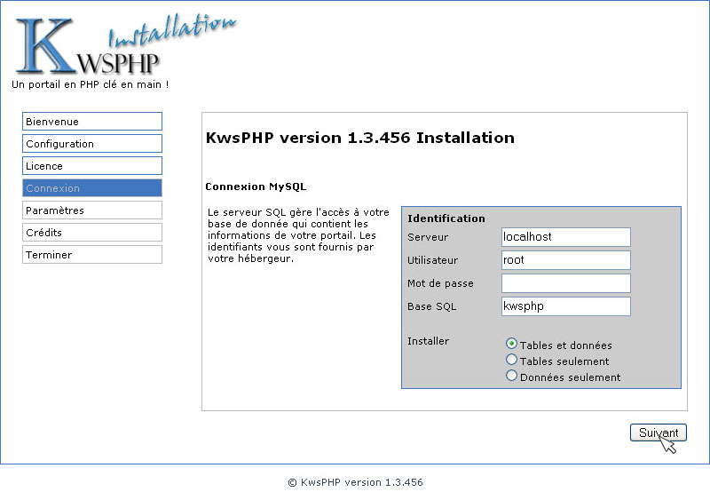 Connexion