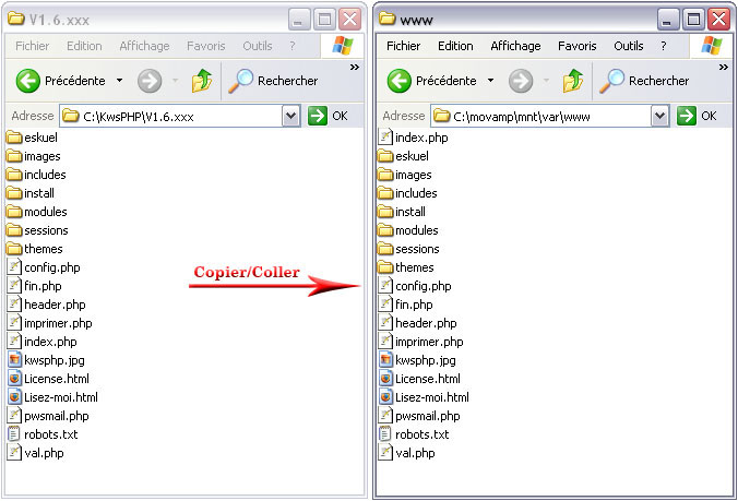 Copier/Coller